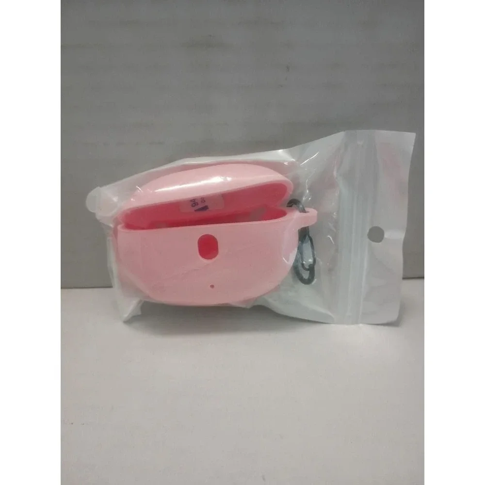 Dr.‎ Dre Beats Studio Buds Silicone Cover with Carabiner Pink